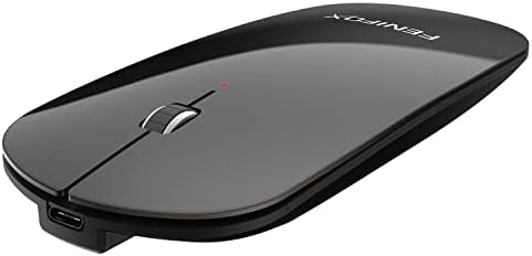 FENIFOX Souris Bluetooth fine et silencieuse, portable, sans fil, rechargeable, compatible avec ordinateur portable, PC, tablette Android Windows XP (Noir)
 Fiche Technique et Prix au Maroc