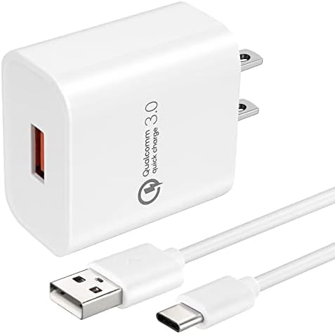 TPLTECH Quick Charge 3.0 Chargeur rapide compatible pour Samsung Galaxy A10E A20E A20S A30S A50S A51,A20 A30 A40 A50 A70 A80,Galaxy Note 9 8,S8 S9 S10 Plus,LG Q51 K51S K61 G8X G7,5Ft Type C Cordon
 Fiche Technique et Prix au Maroc