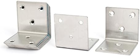 Aexit Support de supports à angle droit en acier inoxydable de 51 mm x 51 mm x 50 mm, ton argent, 8 pièces (6f44bed740bdf006a7b985565ad7c9cf)
 Fiche Technique et Prix au Maroc