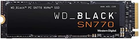 WD_BLACK Disque SSD interne de jeu SN770 NVMe 250 Go - Gen4 PCIe, M.2 2280, jusqu'à 4 000 Mo/s - WDS250G3X0E
 Fiche Technique et Prix au Maroc