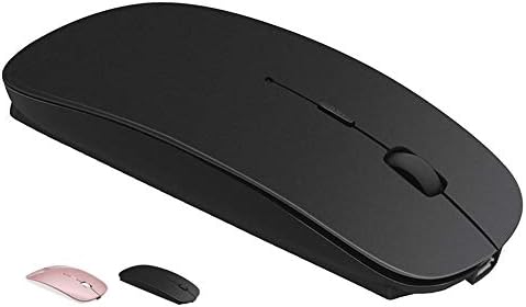 Souris sans fil Bluetooth pour MacBook Air, Mac Pro, ordinateur portable, iPad, PC, rechargeable, mini souris fine et silencieuse, largement utilisée pour ordinateur de bureau, HP, iMac (Noir)
 Fiche Technique et Prix au Maroc