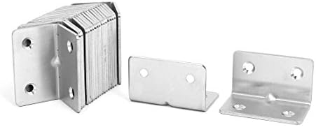 Aexit Fixation d'angle de support à angle droit en acier inoxydable de 31 mm x 31 mm x 50 mm, 20 pièces (c02f6209bf18f389e38b583191fec05e)
 Fiche Technique et Prix au Maroc