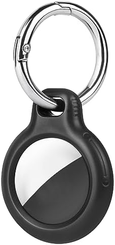 Ainiv Airtag Porte Clé, Coque de Protection pour Airtag, Étui Anti-Rayures Portable pour AirTags, Housse de Protection AirTag Locator Tracker pour Clés, Enfants, Animaux de Compagnie-Noir
 Avis, Fiche Technique et Prix au Maroc