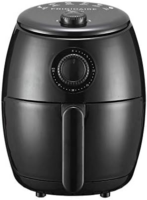 FRIGIDAIRE EAF180-BLACK, Friteuse à air 1,8 Qt - Cuisson saine sans huile - Commandes numériques - Poêle et plateau amovibles, lavables au lave-vaisselle, 1,8 Qt, Noir
 Avis, Fiche Technique et Prix au Maroc