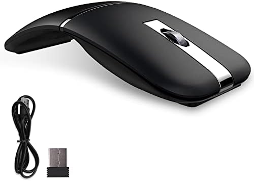 ZYNBI Souris sans fil pour ordinateur portable, souris Bluetooth sans fil ARC, souris d'ordinateur sans fil, souris optique sans fil rechargeable 2,4 G, ergonomique, connexion double mode, ultra fine-noir
Avis,  Fiche Technique et Prix au Maroc