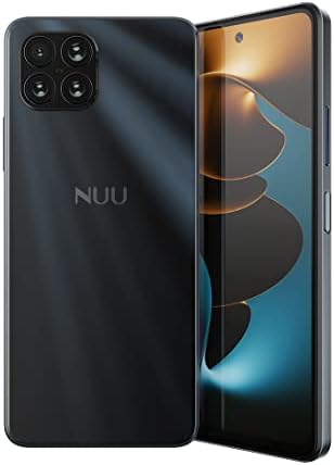 NUU B15 | 3-Day Battery | 48 MP | Quad-Camera | Unlocked (T-Mobile Only) | 6.78'' Full HD+ Display | 128GB | 90Hz | 18W Fast Charge | 5000 mAh | Fingerprint | Android 11 | Black Fiche Technique et Prix au Maroc