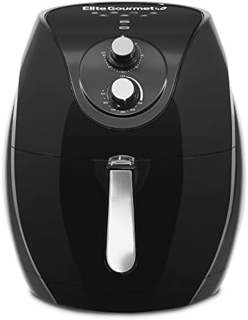 Elite Platinum EAF-658 Friteuse électrique à air de 6,5 Qt, capacité XXL, 4,75 lb de nourriture, 1700 W, minuterie de cuisson saine sans huile et contrôles de température, livre de recettes de 26 recettes
 Avis, Fiche Technique et Prix au Maroc