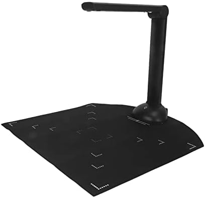 Scanner de documents avec appareil photo, scanner de livres portable, scanner de livres USB 5 MP 2592 x 1944 pour bureau, bibliothèque, école, notes d'enseignement, photos, photos
 Fiche Technique et Prix au Maroc