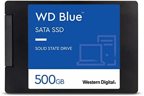 SSD interne Western Digital WD Blue 3D NAND 500 Go - SATA III 6 Gb/s, 2,5"/7 mm, jusqu'à 560 Mo/s - WDS500G2B0A, disque SSD
 Fiche Technique et Prix au Maroc