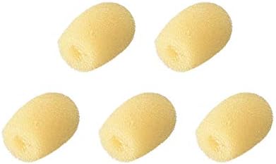 5 pièces mousse micro couverture casque Microphone pare-brise bouclier Protection 12mm longueur pour casque revers Lavalier
 Fiche Technique et Prix au Maroc
