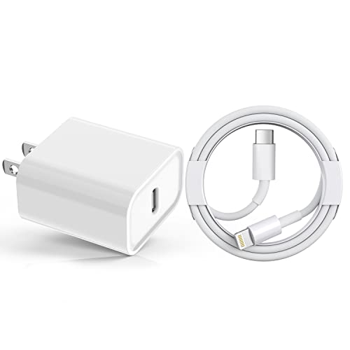 Chargeur rapide pour iPhone, iPhone 14 【Certifié Apple MFi】 Bloc de chargeur mural USB C 20 W à charge rapide avec câble rapide TypeC vers Lightning Cordon de synchronisation de données rapide pour iPhone 14/13/12/Pro/Max/11/XR/SE 2022
 Fiche Technique et Prix au Maroc