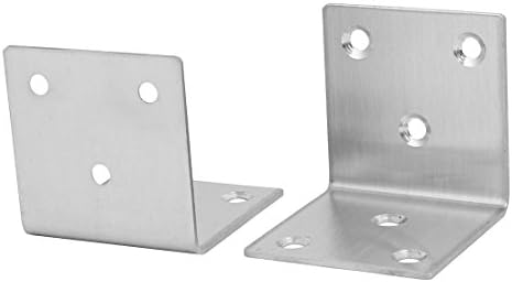 Aexit Support de supports à angle droit en acier inoxydable de 51 mm x 51 mm x 50 mm, ton argent, 2 pièces (7a3f15bcc95f37bc22d4604e3dcd6120)
 Fiche Technique et Prix au Maroc