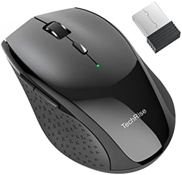 TechRise Souris sans fil pour ordinateur portable, souris d'ordinateur avec 4800 DPI, autonomie de 30 mois, souris sans fil compatible avec Android/Windows/Linux, souris USB pour ordinateur portable PC de bureau
Avis,  Fiche Technique et Prix au Maroc