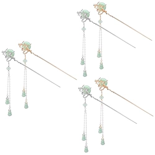 EXCEART 6 pcs épingle à cheveux accessoire de cheveux pour femmes accessoires de cheveux de mariage chinois hanfu accessoires pour cheveux fleur bâton de cheveux hanfu baguettes de cheveux bâton de cheveux en métal bâton de cheveux vintage Miss
 Fiche Technique et Prix au Maroc