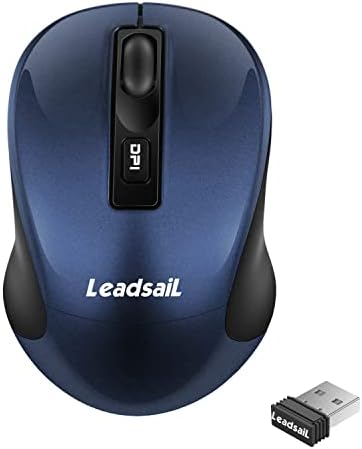 LeadsaiL Souris d'ordinateur sans fil, 2,4 G, fine, portable, moins de bruit, pour ordinateur portable, souris optique avec 4 boutons, pile AA utilisée, souris USB pour ordinateur portable, ordinateur de bureau, MacBook
Avis,  Fiche Technique et Prix au Maroc