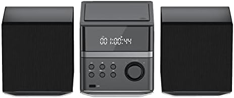 LONPOO Chaine HiFi，2 x 15-W Stereo Micro Chaine HiFi (Support for Lecteur CD Bluetooth, FM Radio CD, Mini Chaine HiFi Bluetooth) Avis, Fiche Technique et Prix au Maroc