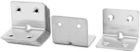 Aexit Fixation d'angle de support à angle droit en acier inoxydable de 31 mm x 31 mm x 38 mm, 10 pièces (0745de9a22b18ee4db2cfafa2a9cac71)
 Fiche Technique et Prix au Maroc