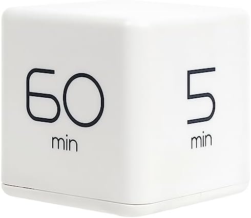 mooas Cube Timer, gestion du temps, entraînement de cuisine pour enfants pour étudier, cuisiner (blanc)
 Avis, Fiche Technique et Prix au Maroc