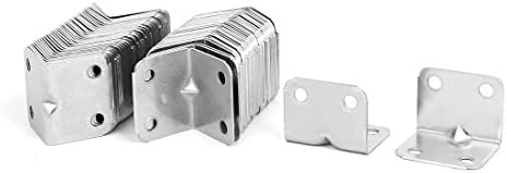 Aexit Support de supports à angle droit en acier inoxydable de 25 mm x 25 mm x 31 mm, ton argent, 80 pièces (c0c3454cb69890542c627f673f12e1cd)
 Fiche Technique et Prix au Maroc