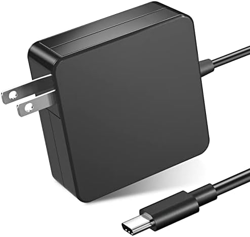 65W USB C Charger Power Adapter, WEGWANG 65 Watt USB C Charger Power Adapter, Compatible 61W, 45W, 30W, 12W, for MacBook Pro, Chromebook, HP, Dell, Lenovo and Any Laptops or Smart Phones with Type C Fiche Technique et Prix au Maroc