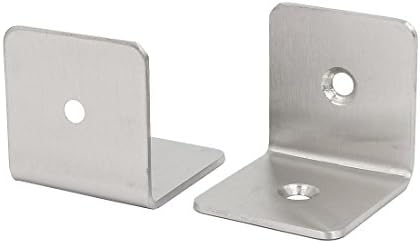 Aexit Support de supports à angle droit en acier inoxydable de 45 mm x 45 mm x 43 mm, ton argent, 2 pièces (8680b4a30244d60ab2ac8ccc7ecff7f2)
 Fiche Technique et Prix au Maroc