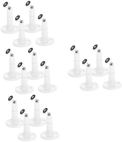 Webcam Stand 16 pcs Home Shop Support Ring Holder Office Doorbell Wall Security Tv Adjustable Stand Mount for Bracket Camera Stand Fiche Technique et Prix au Maroc