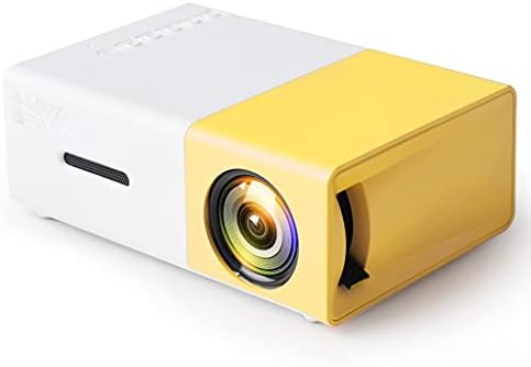 WENLII Portable LED Mini Projector Home Theater Game Video Player SD Compatible USB Speaker YG-300 Child Beamer Fiche Technique et Prix au Maroc