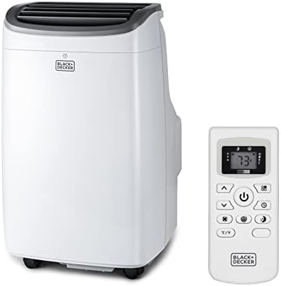 Climatiseur portatif BLACK+DECKER 10 000 BTU jusqu'à 450 pieds carrés.  pi avec télécommande, blanc
 Avis, Fiche Technique et Prix au Maroc