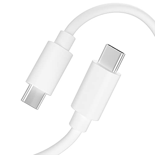 TALK WORKS Câble USB C vers USB C de 3 m pour chargeur de téléphone Android robuste PD Type C, charge rapide, cordon d'alimentation pour Samsung Galaxy S21, 20, 10, 9, 8, pour Apple MacBook, iPad Pro, Switch – Blanc
 Fiche Technique et Prix au Maroc