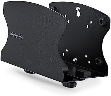 StarTech.com PC Wall Mount Bracket, Supports Desktop Computers Up to 40lb (18kg), Tool-Less Adjustments 1.9-7.8in (50-200mm), Heavy-Duty Wall Mount Shelf/Holder for PC Case/Tower (2NS-CPU-Wall-Mount) Fiche Technique et Prix au Maroc