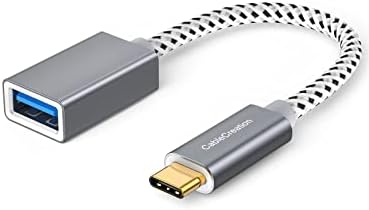 CableCreation Adaptateur USB vers USB C (0,15 m), câble USB C OTG, connecteur femelle de type C vers USB A compatible avec MacBook Pro Air, iPad Mini/Pro, XPS, Galaxy S22
 Fiche Technique et Prix au Maroc