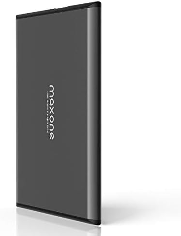 Disque dur externe portable ultra fin Maxone 1 To HDD USB 3.0 pour PC, Mac, ordinateur portable, PS4, Xbox One - Gris anthracite
 Fiche Technique et Prix au Maroc