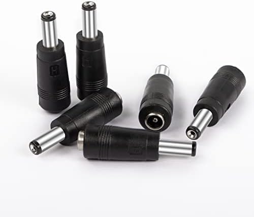 MEIRIYFA DC 5,5 x 2,1 mm Jack femelle vers prise mâle 5,5 x 1,5 mm Prise électrique Prise de courant Adaptateur Convertisseur pour interface universelle pour ordinateur portable Connecteur de câble d'alimentation 6 pièces
 Fiche Technique et Prix au Maroc
