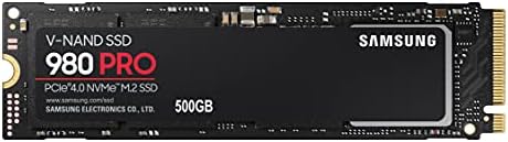 SAMSUNG 980 PRO SSD 500 Go PCIe 4.0 NVMe Gen 4 Gaming M.2 Carte mémoire SSD interne, vitesse maximale, contrôle thermique, MZ-V8P500B
 Fiche Technique et Prix au Maroc