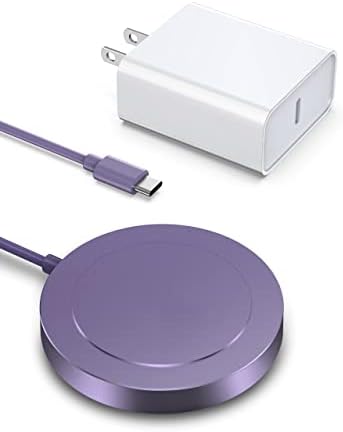 Chargeur magnétique sans fil – Tapis de chargement magnétique compatible avec iPhone 14/14 pro/14 plus/14 pro max/13/13 pro/13 pro max/12 pro max – Chargeur Mag-Safe pour AirPods 3/2/Pro avec USB-C Adaptateur PD 20 W
 Fiche Technique et Prix au Maroc