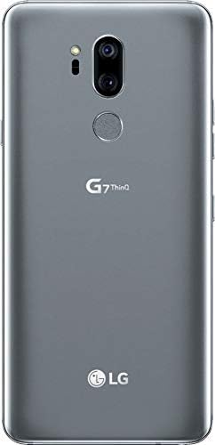 LG G7 ThinQ GSM débloqué LGG710 avec 64 Go de mémoire téléphone portable 4G LTE - Version américaine - Gris platine
 Fiche Technique et Prix au Maroc