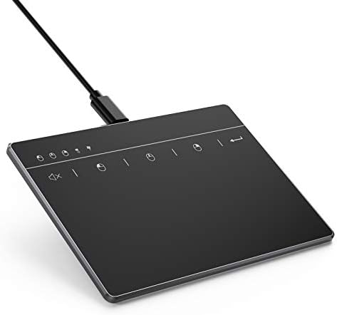 Seenda Touchpad Trackpad, Trackpad externe USB haute précision avec navigation multi-touch Plug and Play pour Windows 10 Windows 7 ordinateur de bureau/ordinateur portable/ordinateur portable
 Fiche Technique et Prix au Maroc