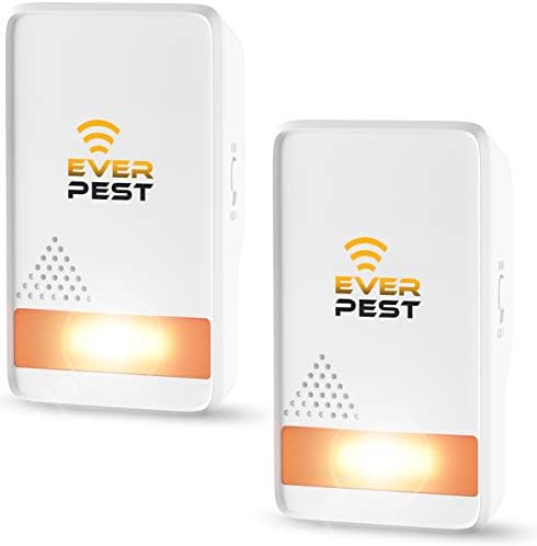 Ultrasonic Pest Repeller Plug in 2 Pack Repellent Control - Get Rid of Mosquito, Mice, Cockroach Spider Bed Bug Squirrel Fly Wasp Ant Rodent Mice Indoor, Outdoor, Patio Home Roach Infestation FixAvis, Fiche Technique et Prix au Maroc