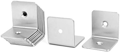 Aexit Fixation de support de supports à angle droit en acier inoxydable de 45 mm x 45 mm x 43 mm, 10 pièces (68cff12e310af956cdbf7527cf1c048c)
 Fiche Technique et Prix au Maroc