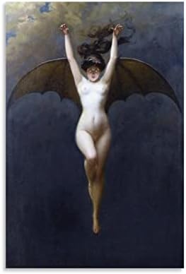 Affiches de peinture à l'huile vintage (Albert Joseph Pénot) Célèbre peinture La Femme Chauve-Souris 1890female Wall Art Peintures sur toile Décoration murale Décoration d'intérieur Décoration de salon Esthétique 20 x 30 cm
Avis,  Fiche Technique et Prix au Maroc
