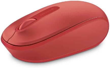 Souris mobile sans fil Microsoft 1850 - Rouge flamme.  Utilisation confortable pour la main droite/gauche, souris sans fil avec émetteur-récepteur nano, pour PC/ordinateur portable/ordinateur de bureau, fonctionne avec les ordinateurs Mac/Windows 8/10/11
Avis,  Fiche Technique et Prix au Maroc