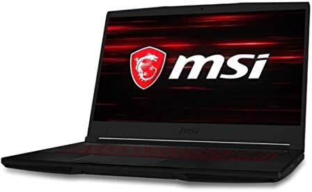 MSI Ordinateur GF63, carte graphique NVIDIA GeForce GTX 1650, 15,6" 8 Go 256 Go Intel Core i5-10300H X4 2,5 GHz Win10, noir
 Fiche Technique et Prix au Maroc