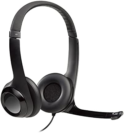 Logitech H390 Casque Filaire pour PC/Ordinateur Portable, Casque Stéréo avec Microphone Antibruit, USB-A, Commandes En Ligne, Compatible avec Chromebook - Noir
 Avis, Fiche Technique et Prix au Maroc