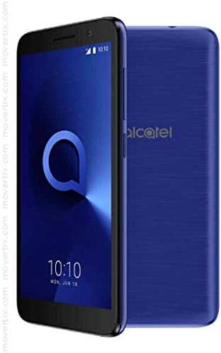 Alcatel 1 (2019) 4G LTE débloqué 5 pouces 8MP Flash 5033D Quad Core débloqué en usine Android Oreo dans le monde entier Desbloqueado (Bleu)
 Fiche Technique et Prix au Maroc
