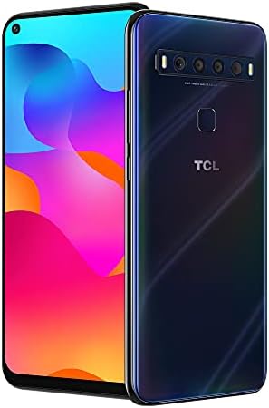 TCL 10L, Unlocked Android Smartphone with 6.53" FHD + LCD Display, 48MP Quad Rear Camera System, 64GB+6GB RAM, 4000mAh Battery - Arctic White Fiche Technique et Prix au Maroc