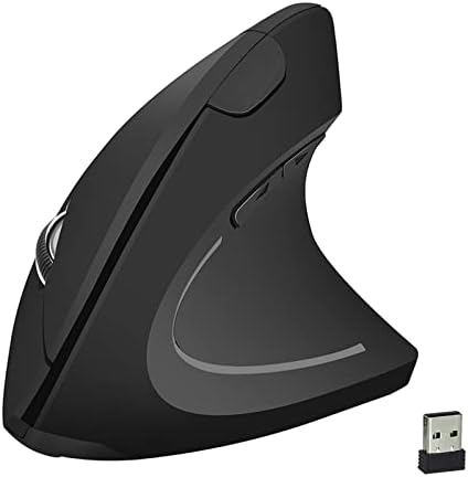 Solopen Souris sans Fil, Souris Ergonomique-Souris Verticale sans Fil 2,4 GHz avec 3 DPI réglables 800/1200/1600,6 Boutons, Compatible avec PC, Bureau - Noir
 Fiche Technique et Prix au Maroc