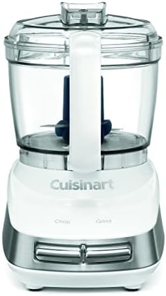 Cuisinart MCH-4 Core Mini hachoir personnalisé 4 tasses, blanc et acier inoxydable
 Avis, Fiche Technique et Prix au Maroc