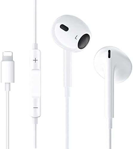 In-Ear filaires Earbuds,Ecouteurs pour iPhone,Casque antibruit filaires stéréo HiFi avec Micro et contrôle du Volume intégrés compatibles avec iPhone13/13 Pro/12 ProMax/11/XS /XS Max/XR/X/SE/8/7 Plus
 Avis, Fiche Technique et Prix au Maroc