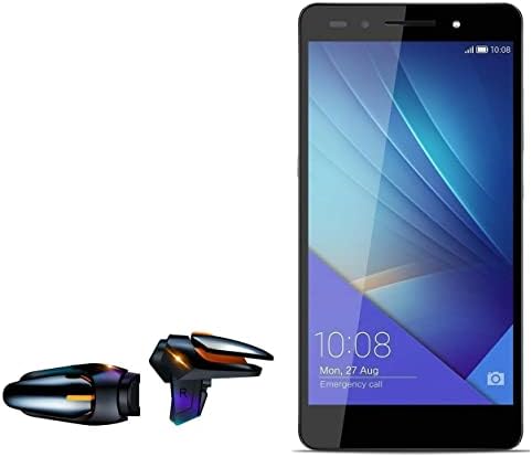 BoxWave Gaming Gear compatible avec Honor 7 (Gaming Gear by BoxWave) – Écran tactile QuickTrigger Auto, boutons de déclenchement Autofire Gaming Mobile FPS pour Honor 7 – Noir de jais
 Fiche Technique et Prix au Maroc