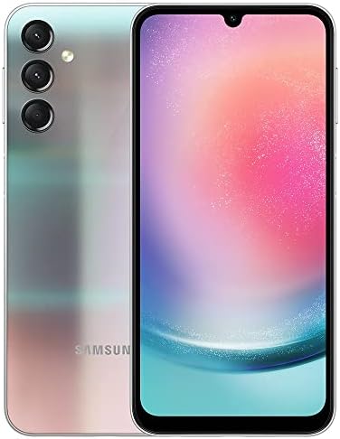 SAMSUNG Galaxy A24 Double SIM (128 Go, 4 Go) 6,5" AMOLED 90 Hz, Octa-Core (6 nm), triple caméra 50 MP, 4G Volte (GSM débloqué pour T-Mobile, Metro, Global) Modèle international A245M/DSN (avec 256 Go SD , Argent)
 Fiche Technique et Prix au Maroc